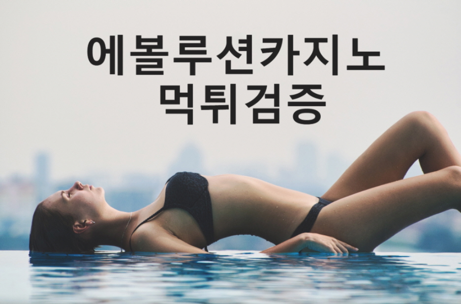 에볼루션카지노 먹튀검증