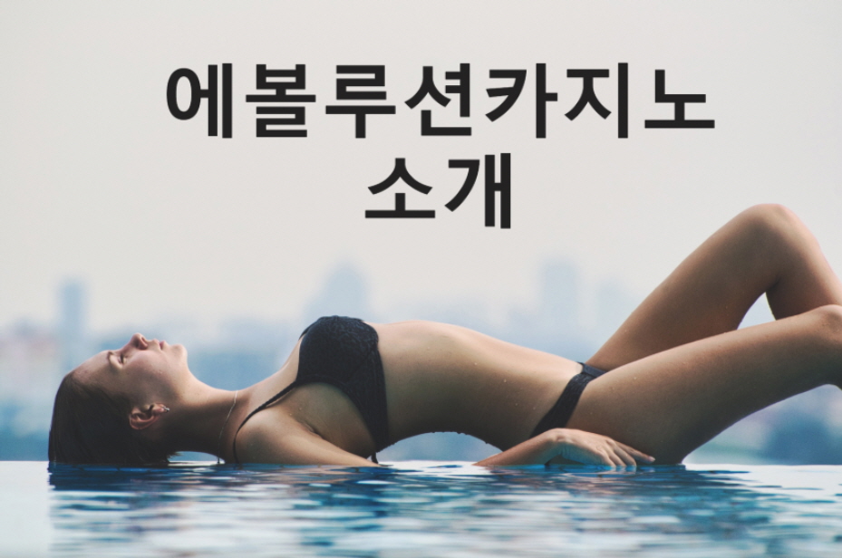 에볼루션카지노 소개