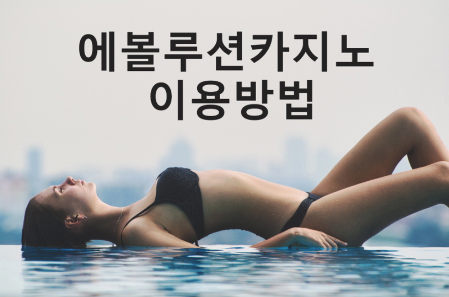 에볼루션카지노 이용방법