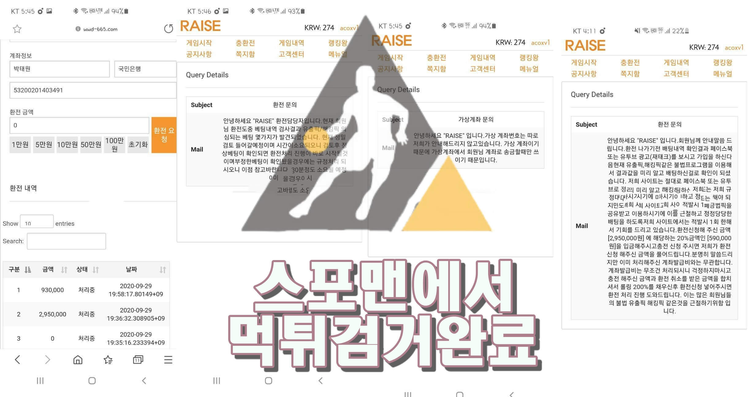 RAISE먹튀