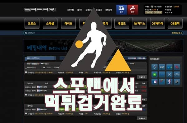 사파리 먹튀사이트