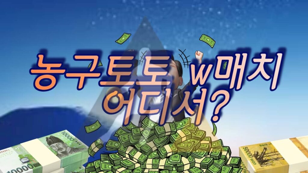 농구토토 w매치